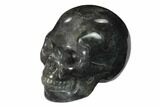 1.5" Polished Grey Quartz Crystal Skulls - Photo 3